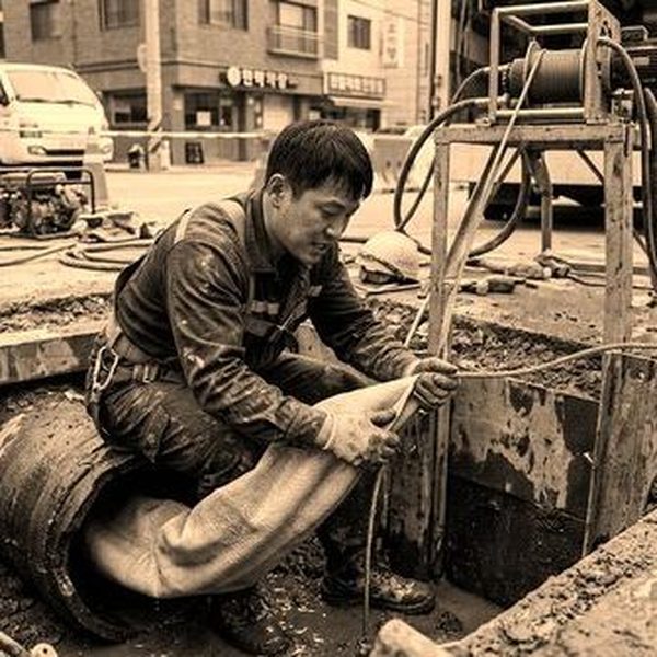 안산 배관역류 전문 장비 작업 - 제우스시설관리