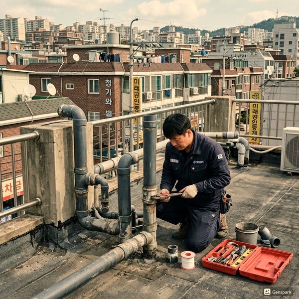 안산 배수구막힘 전문 해결 현장 - 제우스시설관리