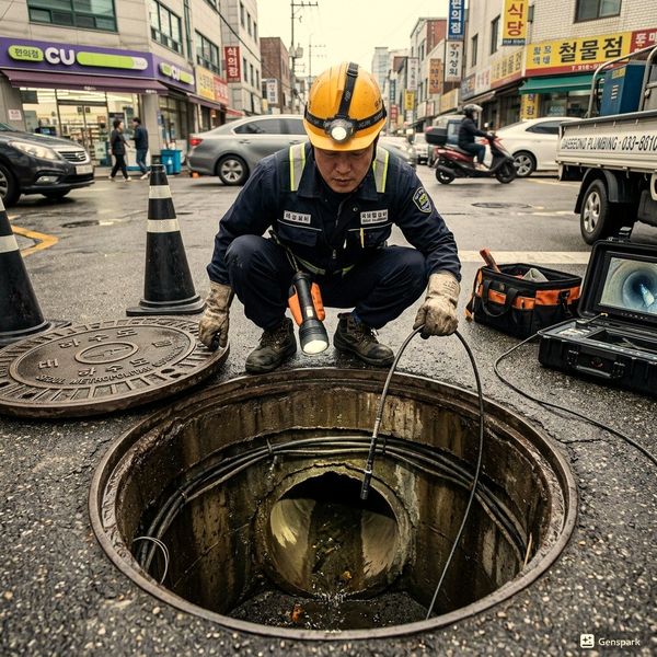 부평구 배관누수 전문 장비 작업 - 제우스시설관리