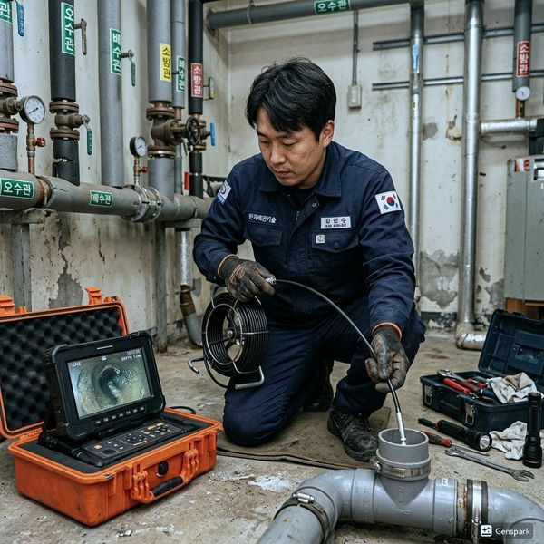 동탄 배관누수 전문 해결 현장 - 제우스시설관리