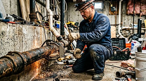 동탄 하수구막힘 고압세척 작업 - 제우스시설관리