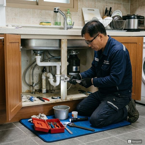 동탄 우수관막힘 전문 장비 작업 - 제우스시설관리