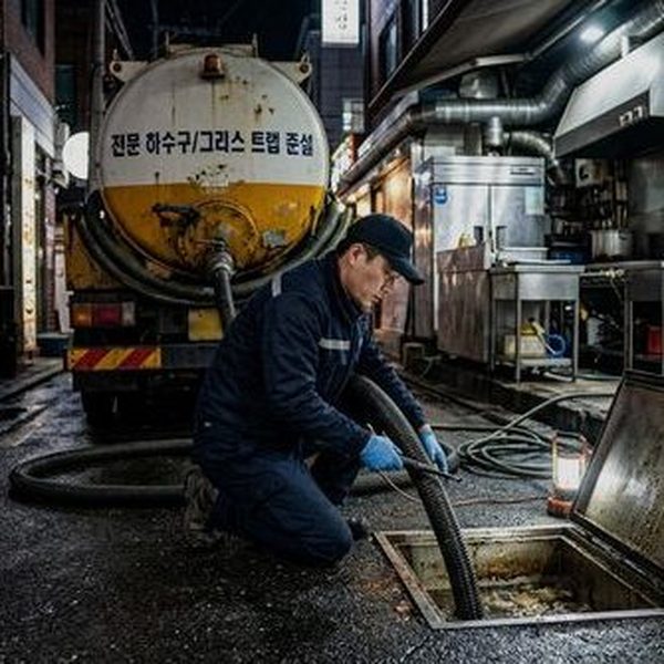 관악구 배관청소 전문 장비 작업 - 제우스시설관리