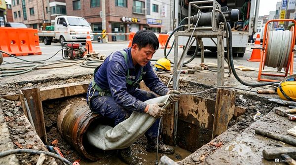 광주 맨홀청소 전문 해결 현장 - 제우스시설관리