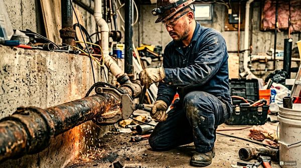 광주 우수관막힘 고압세척 작업 - 제우스시설관리