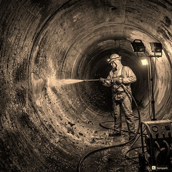 계양구 배관청소 고압세척 작업 - 제우스시설관리