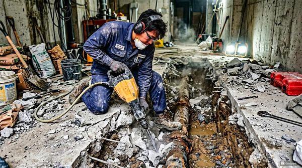 계양구 배관누수 고압세척 작업 - 제우스시설관리