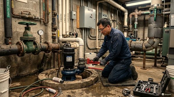 남동구 그리스트랩청소 고압세척 작업 - 제우스시설관리