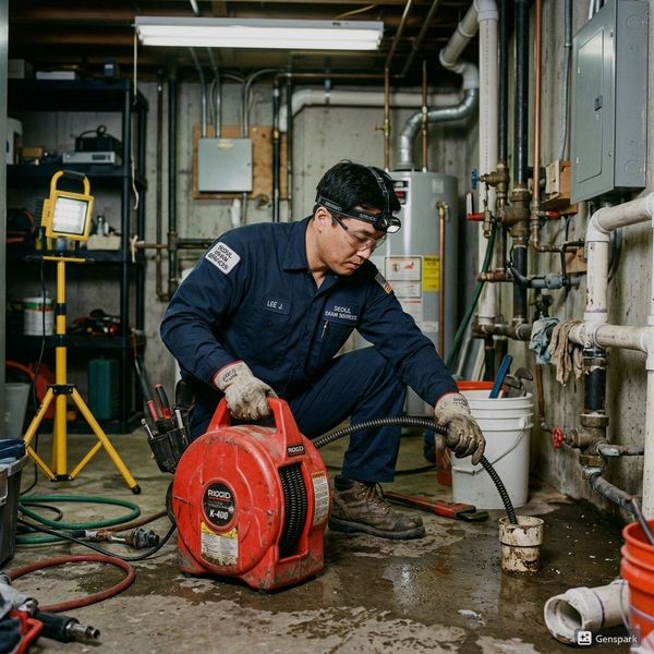남동구 맨홀청소 전문 해결 현장 - 제우스시설관리