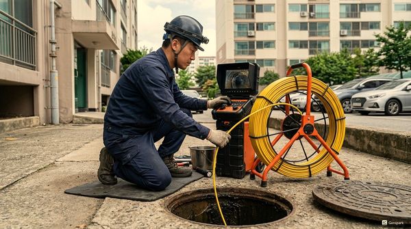 포천 그리스트랩청소 전문 해결 현장 - 제우스시설관리