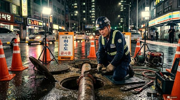 포천 하수관세척 전문 장비 작업 - 제우스시설관리