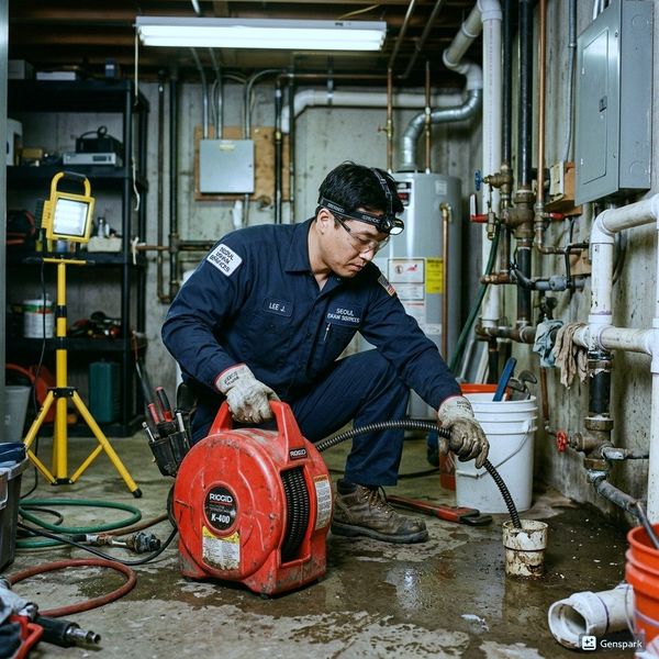 포천 맨홀청소 고압세척 작업 - 제우스시설관리