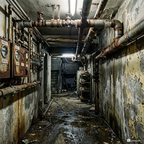 포천 세면대막힘 고압세척 작업 - 제우스시설관리