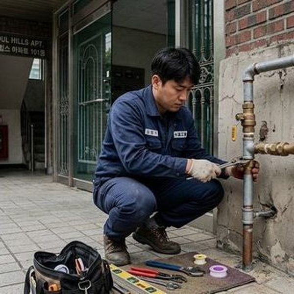 양주 변기막힘 고압세척 작업 - 제우스시설관리