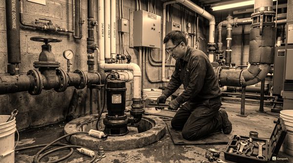 양평 배관누수 고압세척 작업 - 제우스시설관리