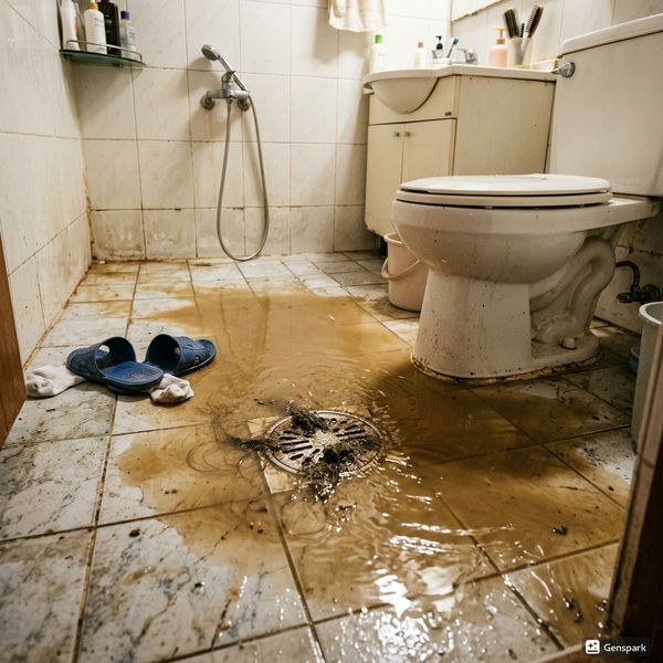 양평 화장실막힘 고압세척 작업 - 제우스시설관리