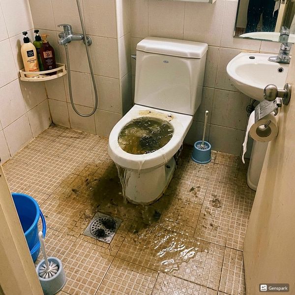 양평 우수관막힘 고압세척 작업 - 제우스시설관리