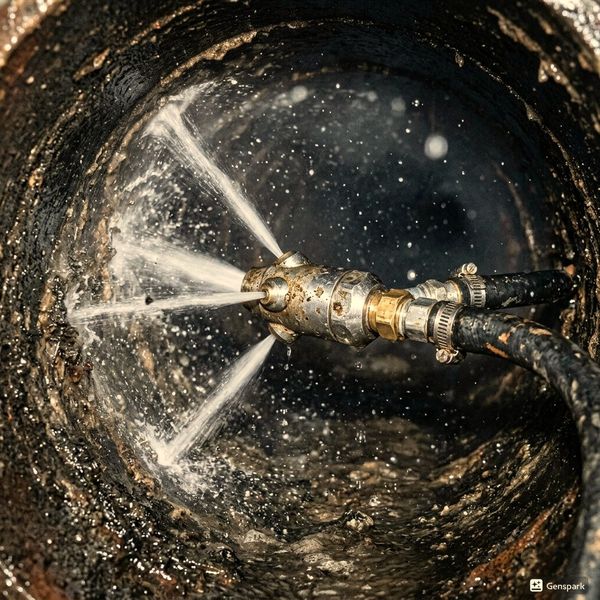 여주 배관청소 고압세척 작업 - 제우스시설관리