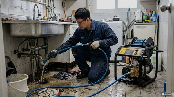 여주 배관교체 고압세척 작업 - 제우스시설관리