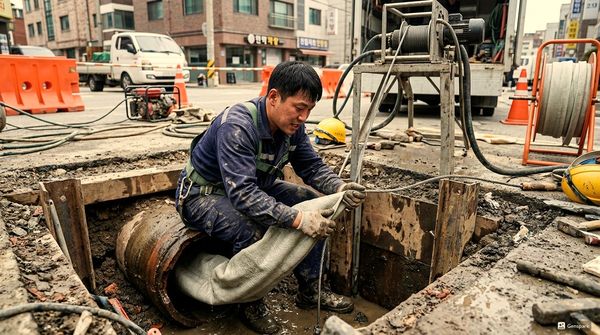 여주 하수도공사 전문 해결 현장 - 제우스시설관리