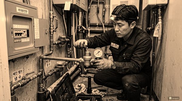 연수구 배관청소 고압세척 작업 - 제우스시설관리