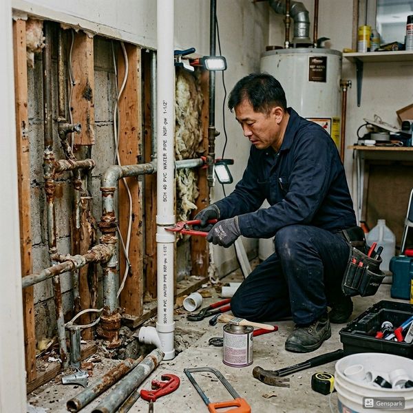 연수구 하수구냄새 고압세척 작업 - 제우스시설관리