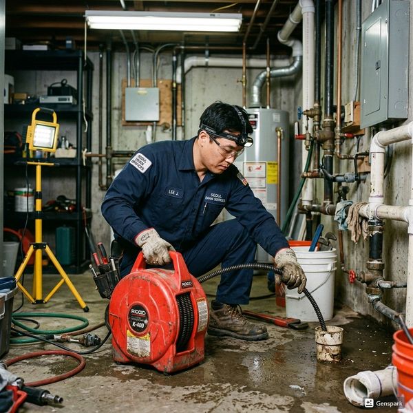 연수구 하수구뚫기 전문 해결 현장 - 제우스시설관리