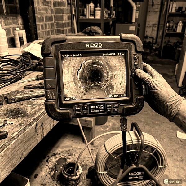 배관 세정제 사용 시 주의사항 - 잘못 쓰면 배관 손상 - 전문 장비