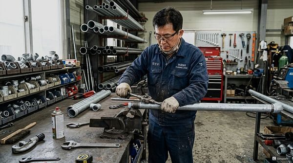 배관 세정제 사용 시 주의사항 - 잘못 쓰면 배관 손상 - 시공 완료