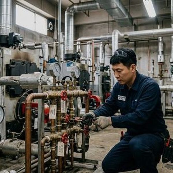 하수구 악취 제거의 핵심 - 봉수 트랩의 원리와 관리 현장사진 2