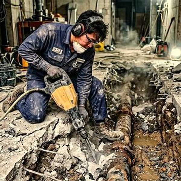 상가 건물 하수구 역류 방지