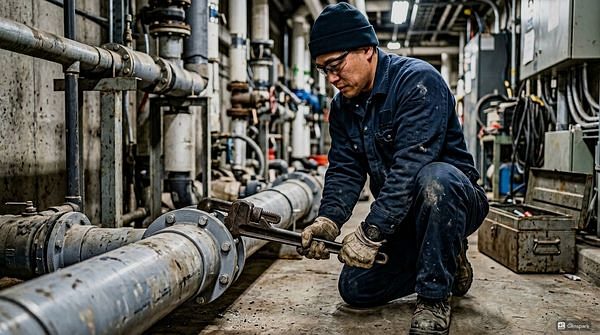 세탁기 배수관 막힘 원인과 해결법 - 시공 완료