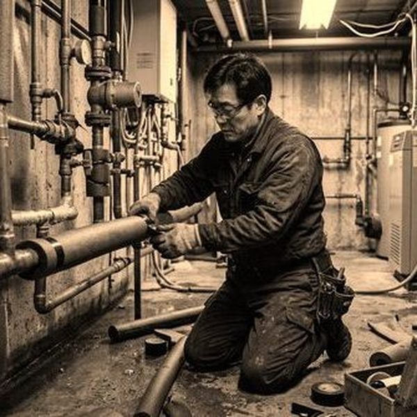 신축 아파트 입주 전 배관 체크 시공 후