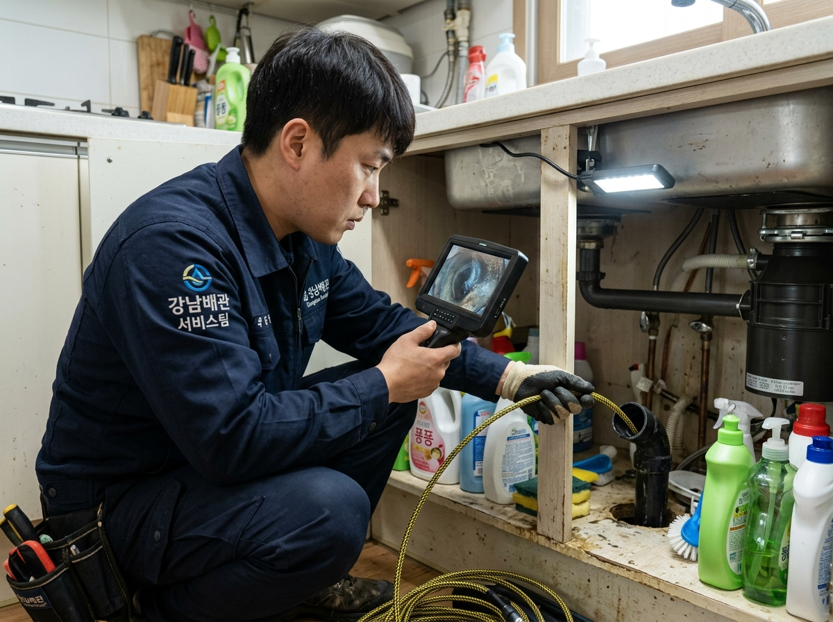 배관 내시경 점검