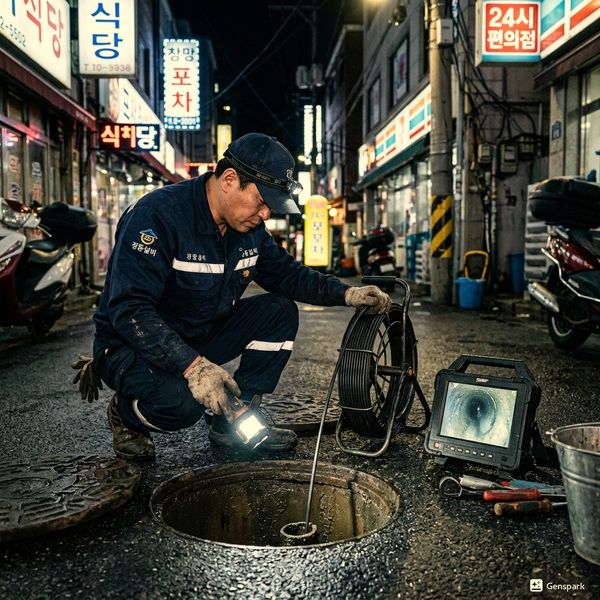 율현동 강남구 하수관 청소 배관 상태
