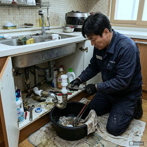 일원동 역류 해결 완료 후